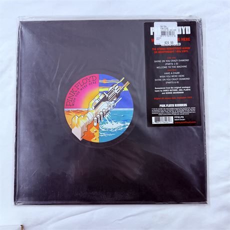 Pink Floyd Wish You Were Here Vinyl Record - Factory Sealed