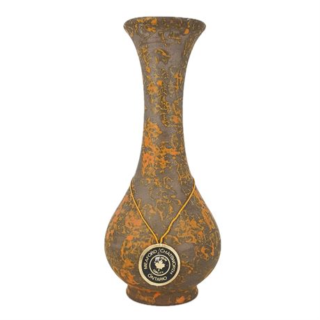 Meaford Chatsworth Ontario Pottery, Bud Vase
