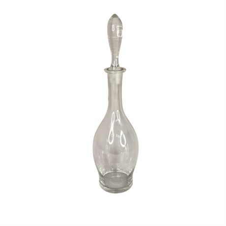 Tall Smooth Side Decanter