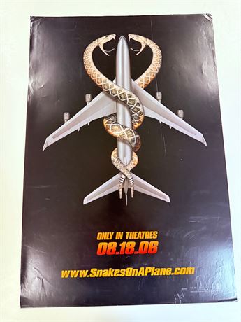 Snakes on a Plane Original DS Rolled 27x40 Movie Poster