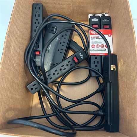 Lot of Assorted Surge Protectors