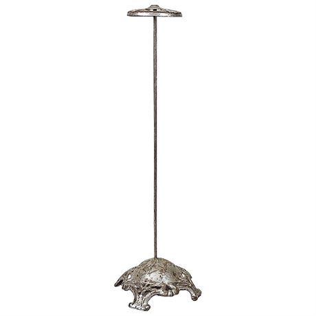 Vintage 18" Cast Iron Department Store Millinery Hat Display Stand