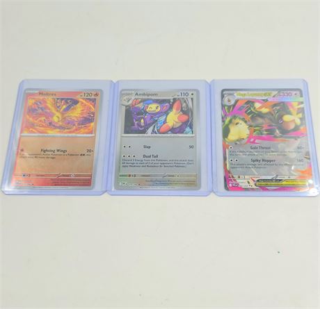2025 Pokemon Hologram cards, Lot of 3