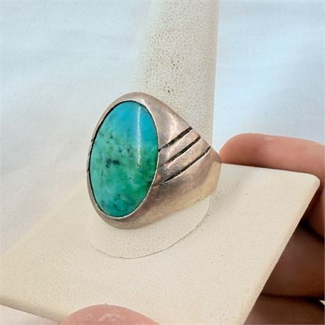 12.6g Navajo Sterling Ring Size 12.5