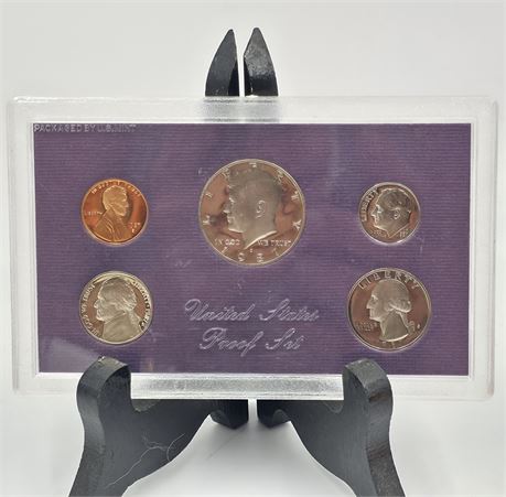 1987 coin proof set