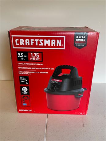 Craftsman Wet/Dry Vac