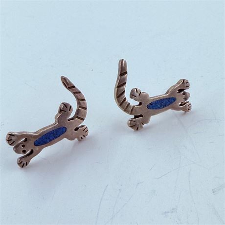 8g Navajo Sterling Earrings