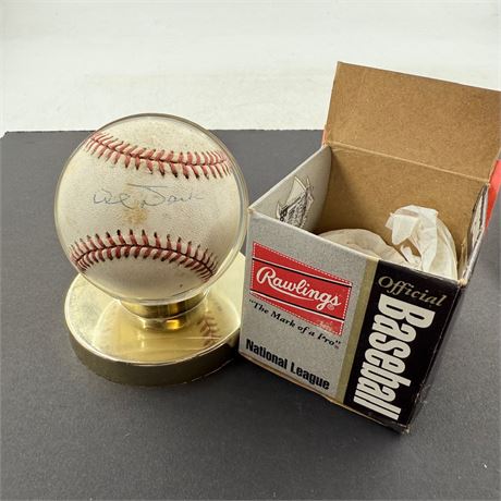 Al Dark Signed Baseball