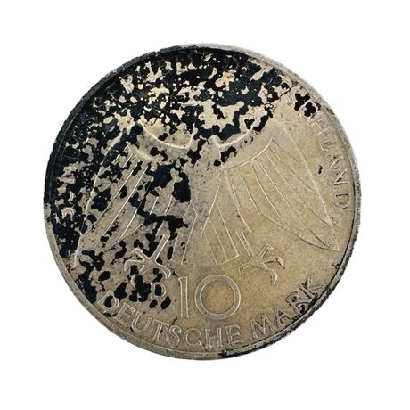 1972 German 10 Dutch Mark XX Olympic Commemorative Coin