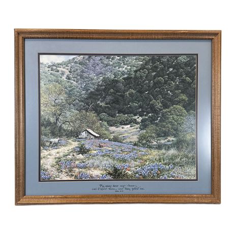 Larry Dyke Countryside Framed Art Print