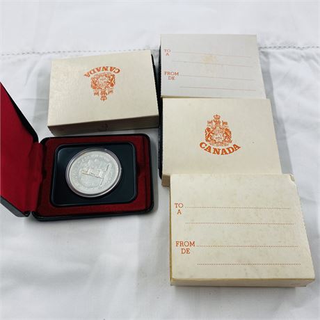 4x 1977 Canada Silver Dollar Proofs