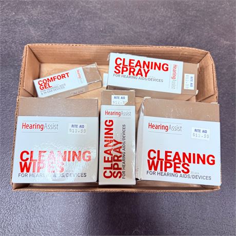 Sealed Hearing Aid Cleaner  Lot - Rite Aid Closure Liquidation