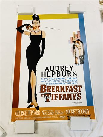 Breakfast At Tiffany’s 27x40 Movie Poster - Rolled, Unused