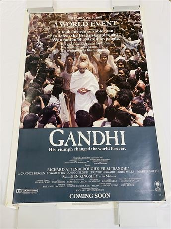 Gandhi Original 27x41 Movie Poster - Rolled