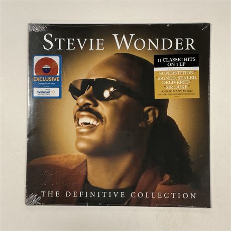 Stevie Wonder The Definitive Collection Sealed Vinyl Record