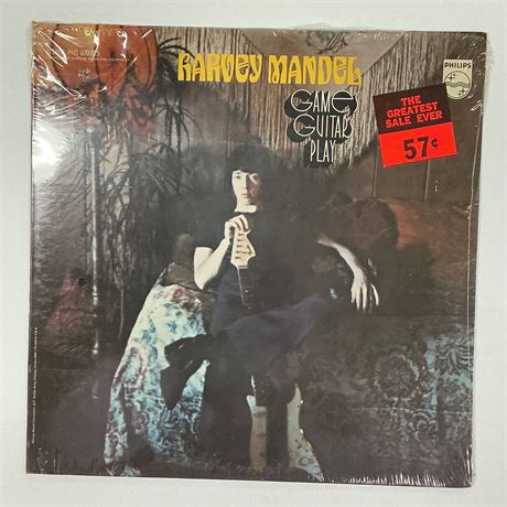 Harvey Mandel Games Guitars Play Sealed Vinyl Record
