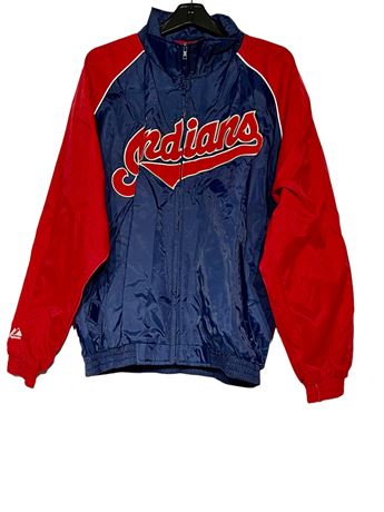 Majestic Cleveland Indians Nylon Jacket