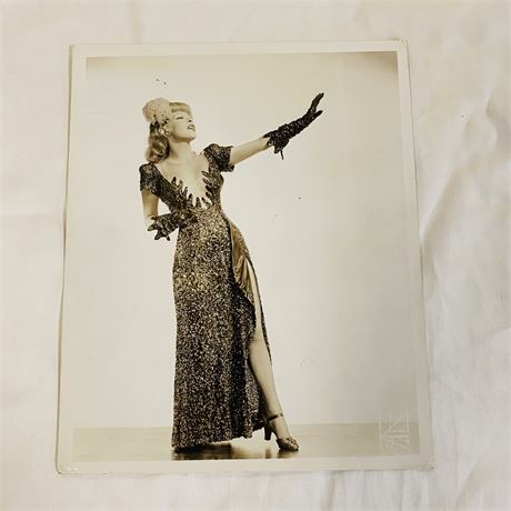 Gertrude Niesen Original Press Photo