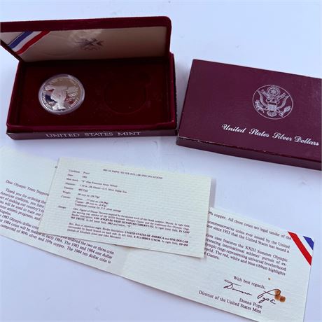 1983 Silver Proof Dollar