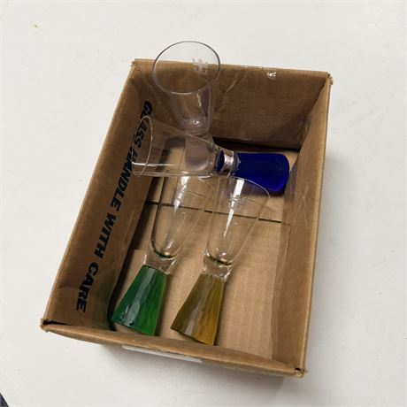 Vintage Crystal Shotglasses