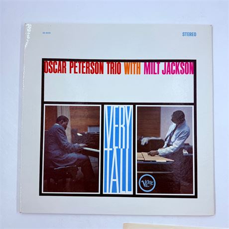 Oscar Peterson Very Tall Vinyl Record