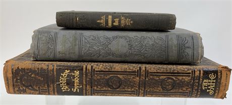 3 Antique Religious Catholicism Books, in German