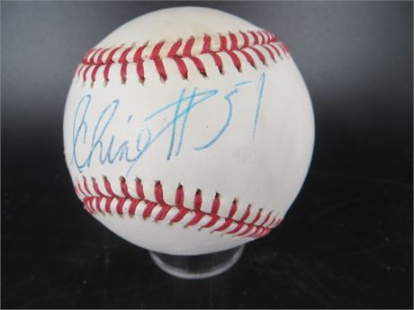BASEBALL SIGNED UNKNOWN