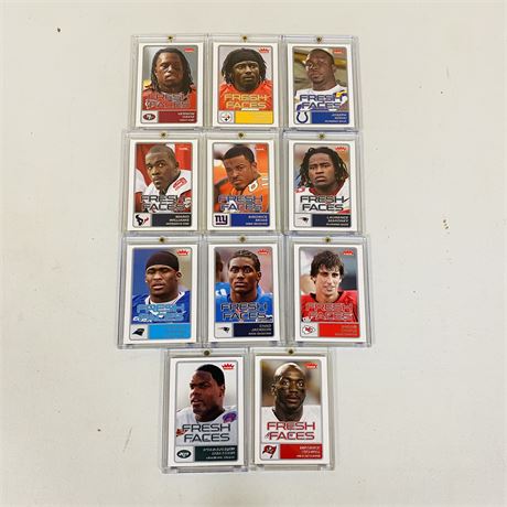 11x 2006 Fleer Football Cards