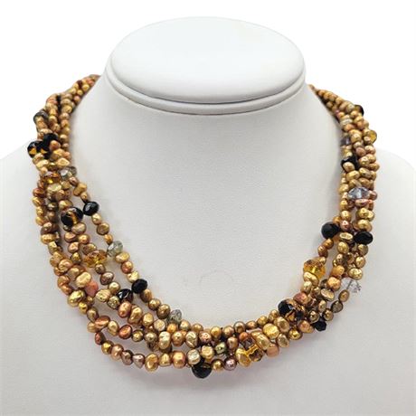 Artisan Made Freshwater Pearl Necklace