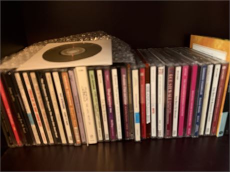 All CDs in Bookcase