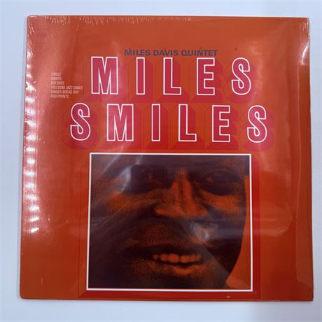 Sealed Miles Davis Smiles Vinyl Record