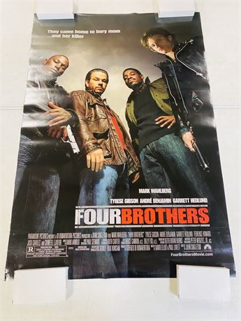 Four Brothers Original DS 27x40 Movie Poster - ROLLED