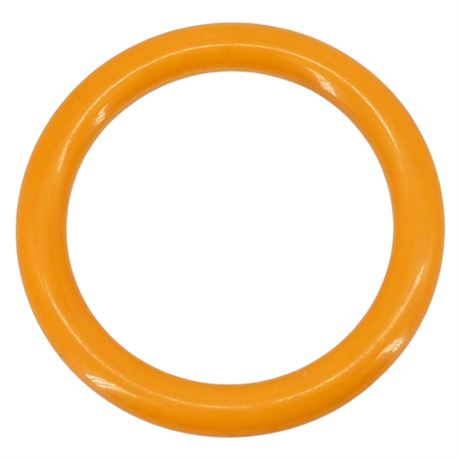 Vtg Butterscotch Yellow Bakelite Bangle Bracelet