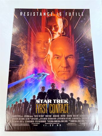 Star Trek First Contact Original DS Rolled 27x40 Movie Poster
