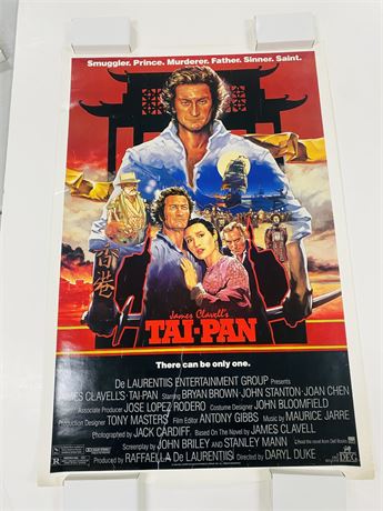 Tai-Pan Original 27x41 Movie Poster - Rolled