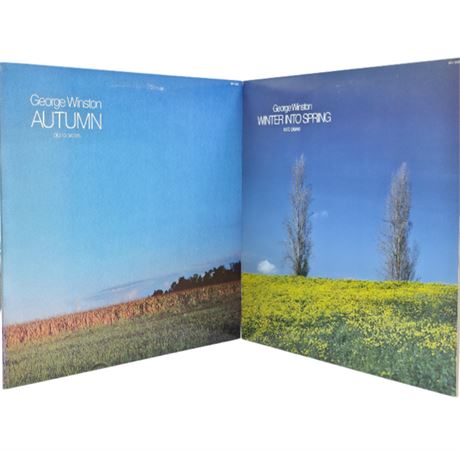 George Winston, Lot of 2 LP's