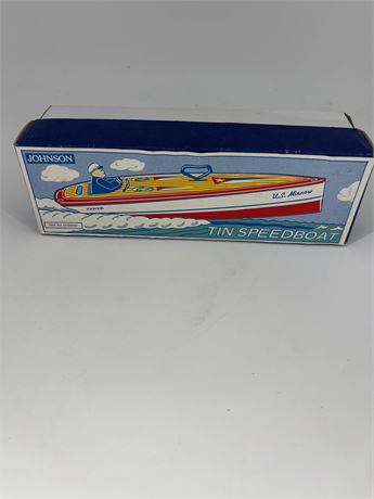 Johnson Tin Speedboat