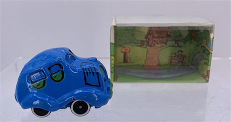 1970s Hallmark Blue Blob Road Rovers Hong Kong Metal Toy Car