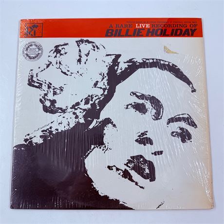 Billie Holiday Live Vinyl Record