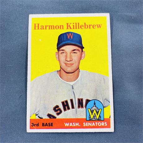 1958 Topps Harmon Killebrew #288
