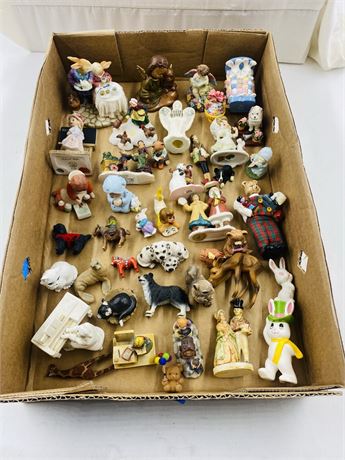 Lot of Vtg Figurines + Miniatures
