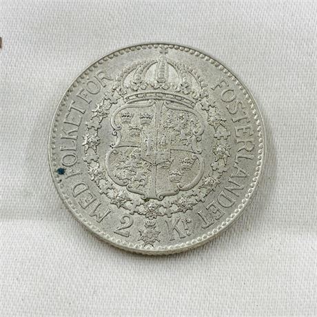 1930 Denmark 2 Kroner