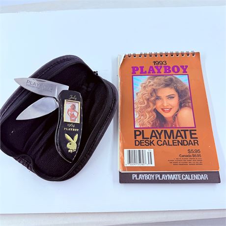 Playboy Knife + Calendar