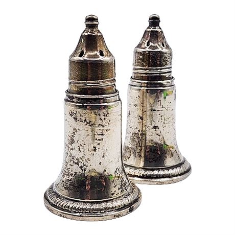 Reed & Barton Sterling Silver Weighted Salt & Pepper Set
