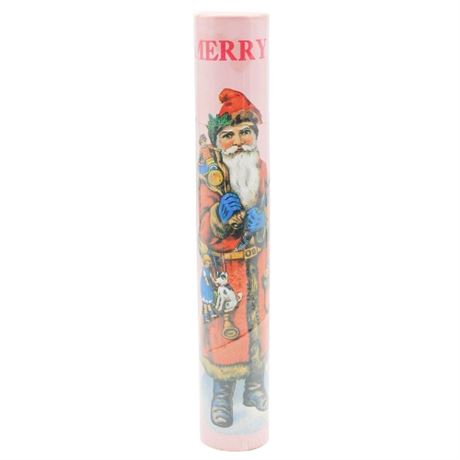 Vintage Merry Christmas Fireplace Matches, New in Sealed Tube