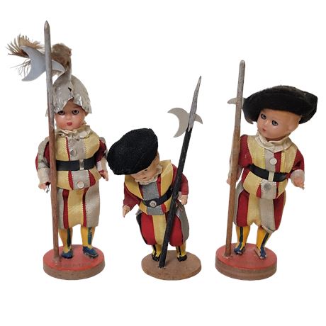 Roma Guard Dolls - Set of 3