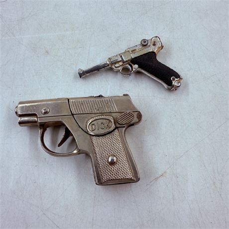Vintage Toy Pistols incl Dick Tracy Gun