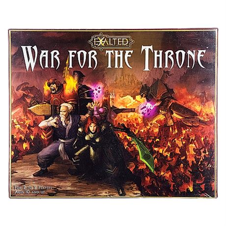 Exalted Second Edition "War For The Throne" Game, New/Unopened