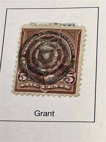Rare 1894 Ulysses grant Brown stamp