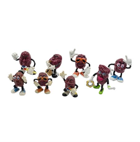 Lot of VTG 80's California Raisins